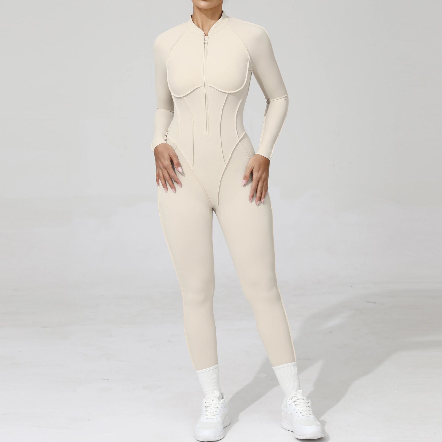 Yoga Fitness Overalls Jumpsuit Gym Stretch Leggings Jogging Anzug Top Push Up