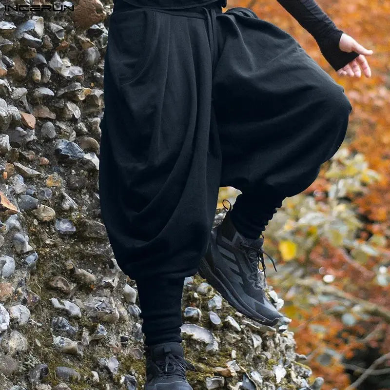 Männer Hose Haremshosen Pumphosen Pluderhosen Hosenrock Herrenrock Kilt Jogger
