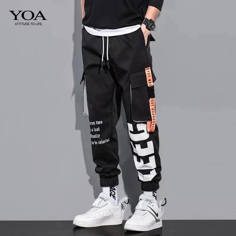 Herren Sporthose Hose Trainingshose Jogger Fitness Slim Fit Cargo Streetwear