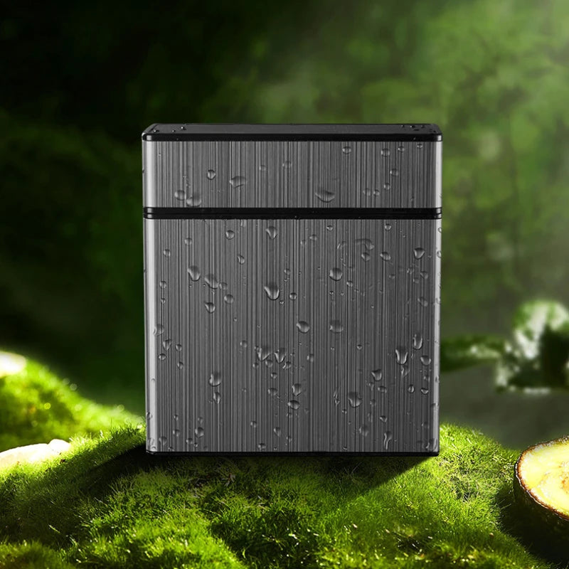 Zigarettenetui Etui 40 Zigaretten Box Dose Metall BigBox Tabakdose Klappdeckel