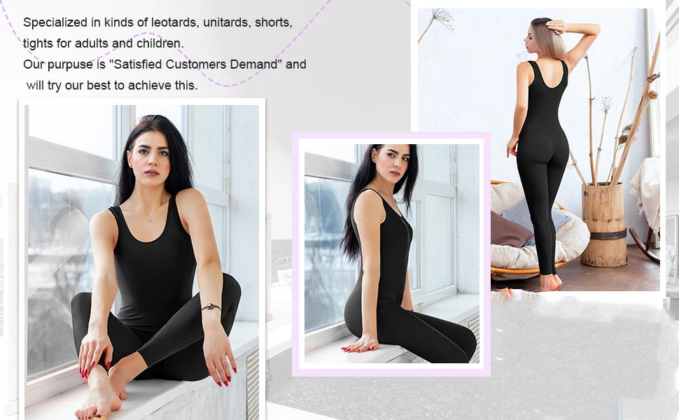 Damen Overall Bodycon Jumpsuit Streetwear Fitness-Strampler Playsuit Leggins