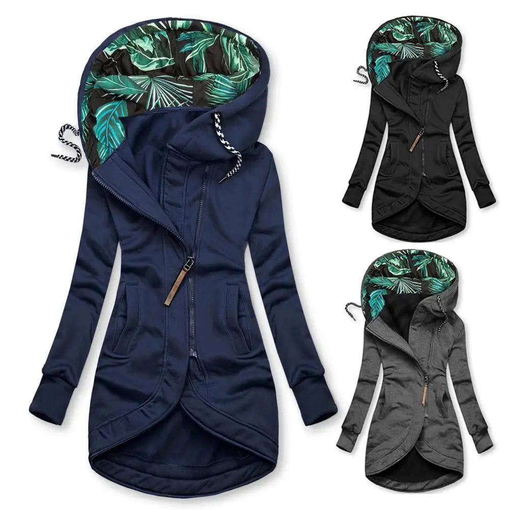Damen Kapuzenjacke Kapuzenpullover Sweatjacke Sweatshirt Hoodie Jacke Pulli