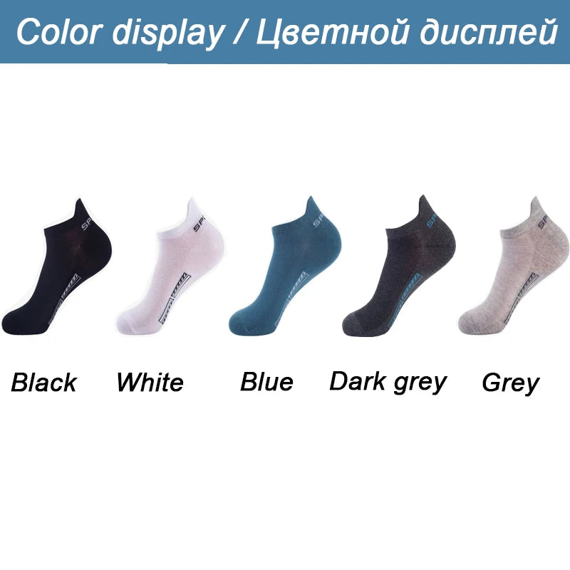 10 Paar Sneakers Socken Herren Damen Sport Freizeit Kurzsocken Füßlinge Gr 38–46