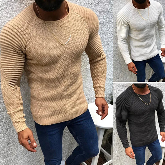 Herren Pullover Sweatshirt Pulli Zipper Sweater Shirt Langarmshirt Rollkragen