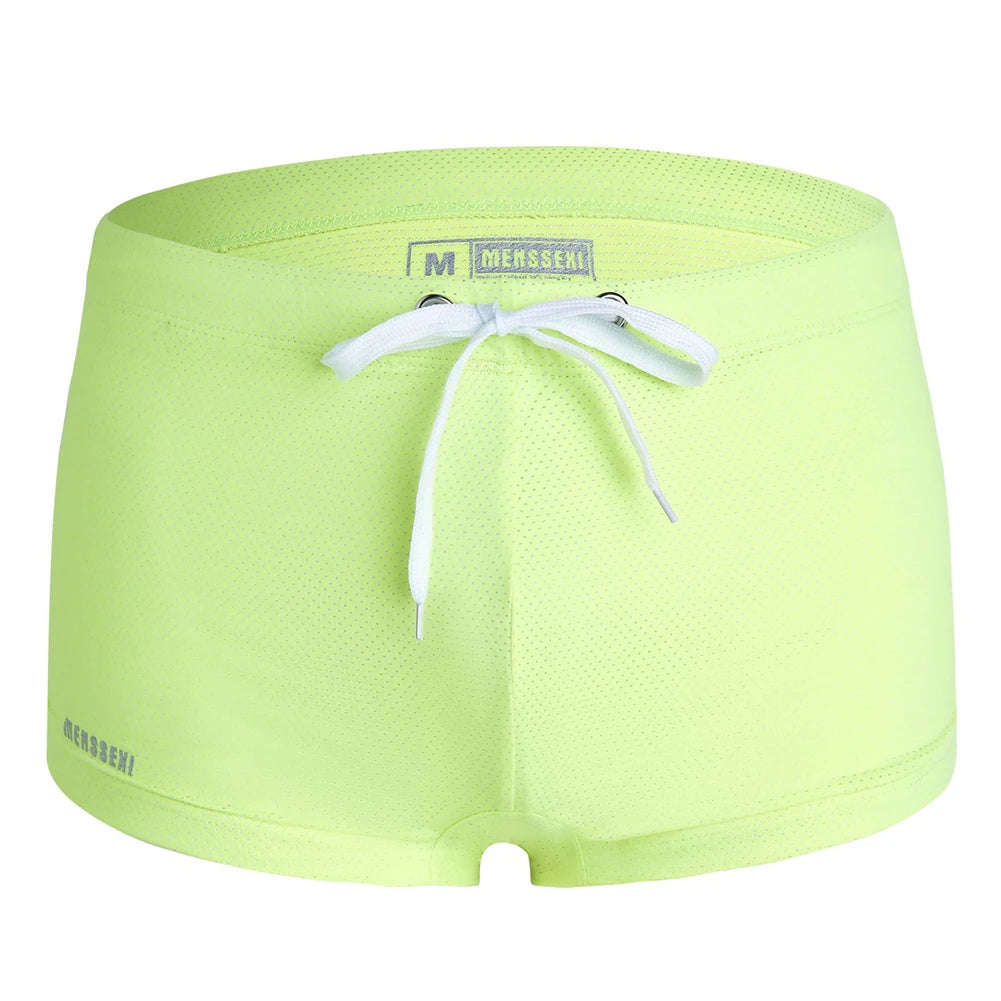 Costume Mare Uomo Pantaloncini corti Boxer Shorts Bagno Slip Interno Piscina