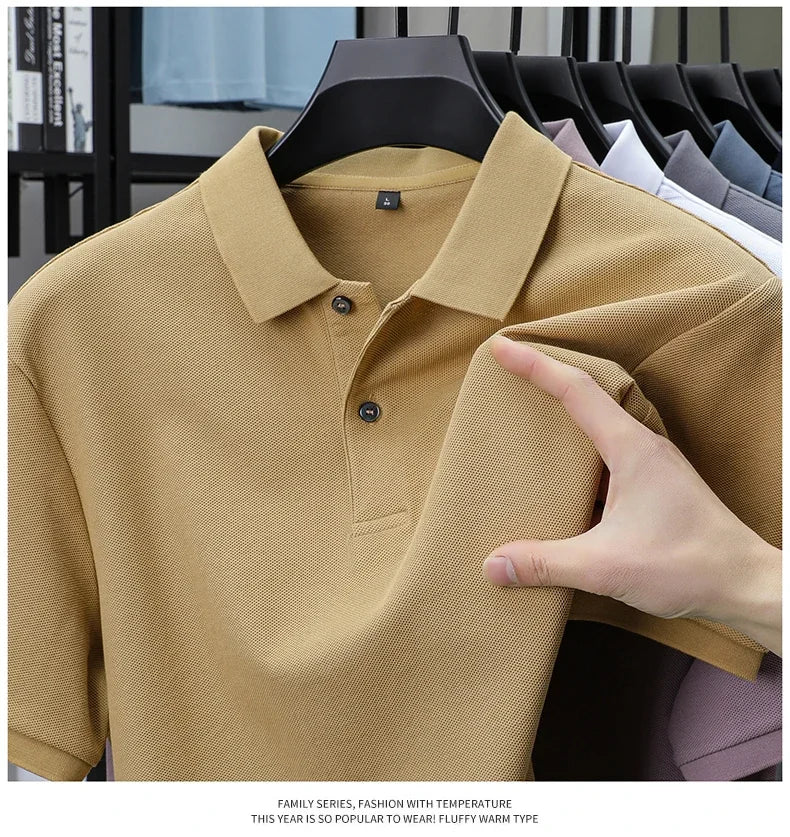Herren Poloshirt POLO Shirt T-Shirt Kurzarm Zipper Hemd Fashion Polohemd Top NEU