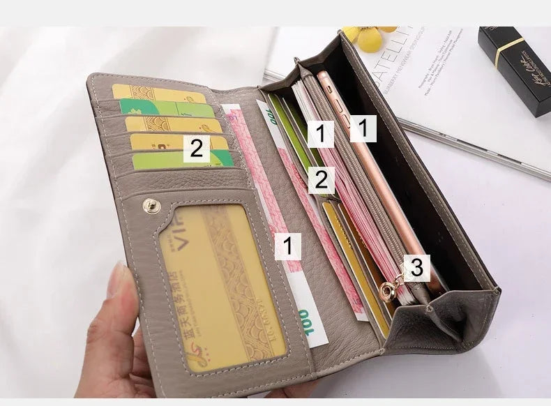 Damen Portemonnaie Geldbörse Brieftasche Fashion Geldbeutel Portmonee