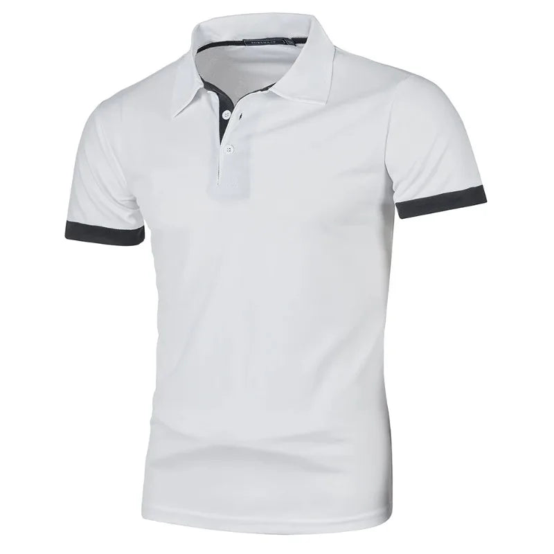 Herren Poloshirt POLO Shirt T-Shirt Kurzarm Zipper Hemd Fashion Polohemd Top NEU