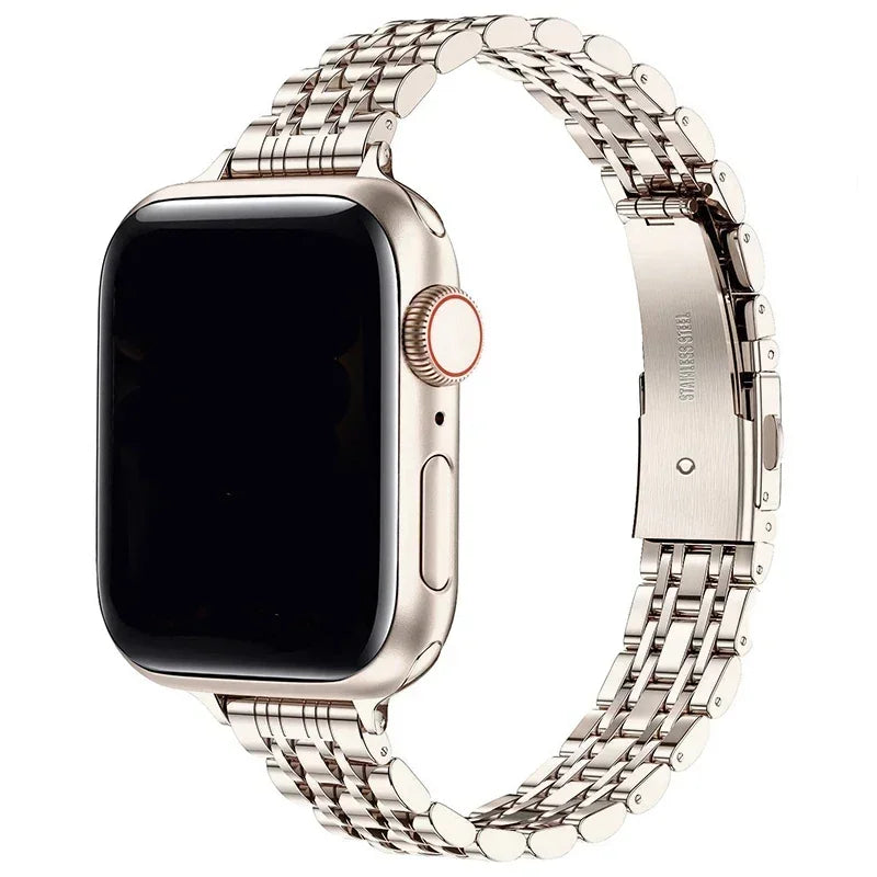 Edelstahl Armband fü Apple Watch Series 9 8 7 6 5 4 3 SE Ultra Sport Band iWatch