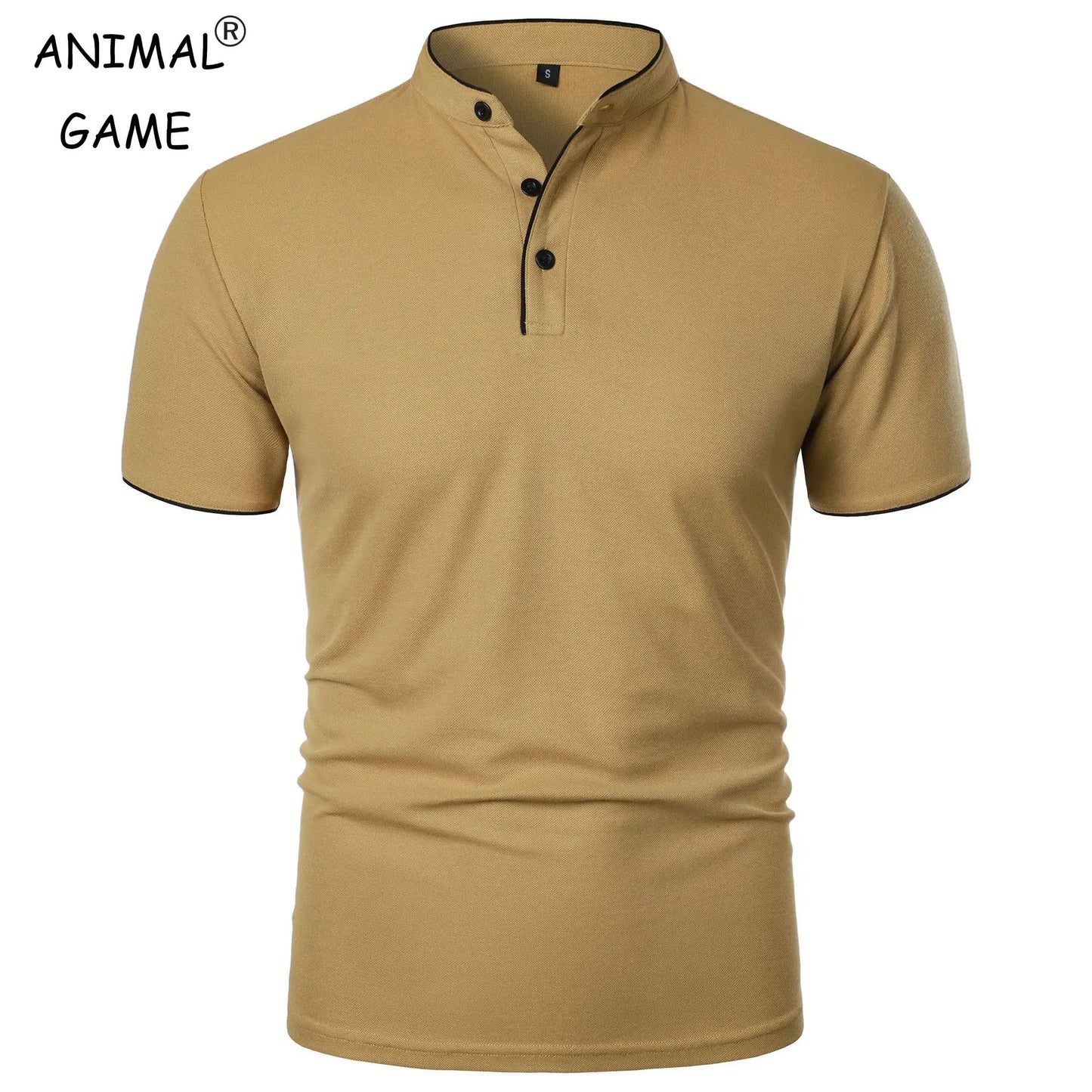 Herren Poloshirt POLO Shirt T-Shirt Kurzarm Zipper Hemd Fashion Polohemd Top NEU