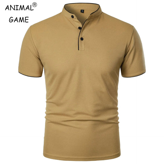 Herren Poloshirt POLO Shirt T-Shirt Kurzarm Zipper Hemd Fashion Polohemd Top NEU