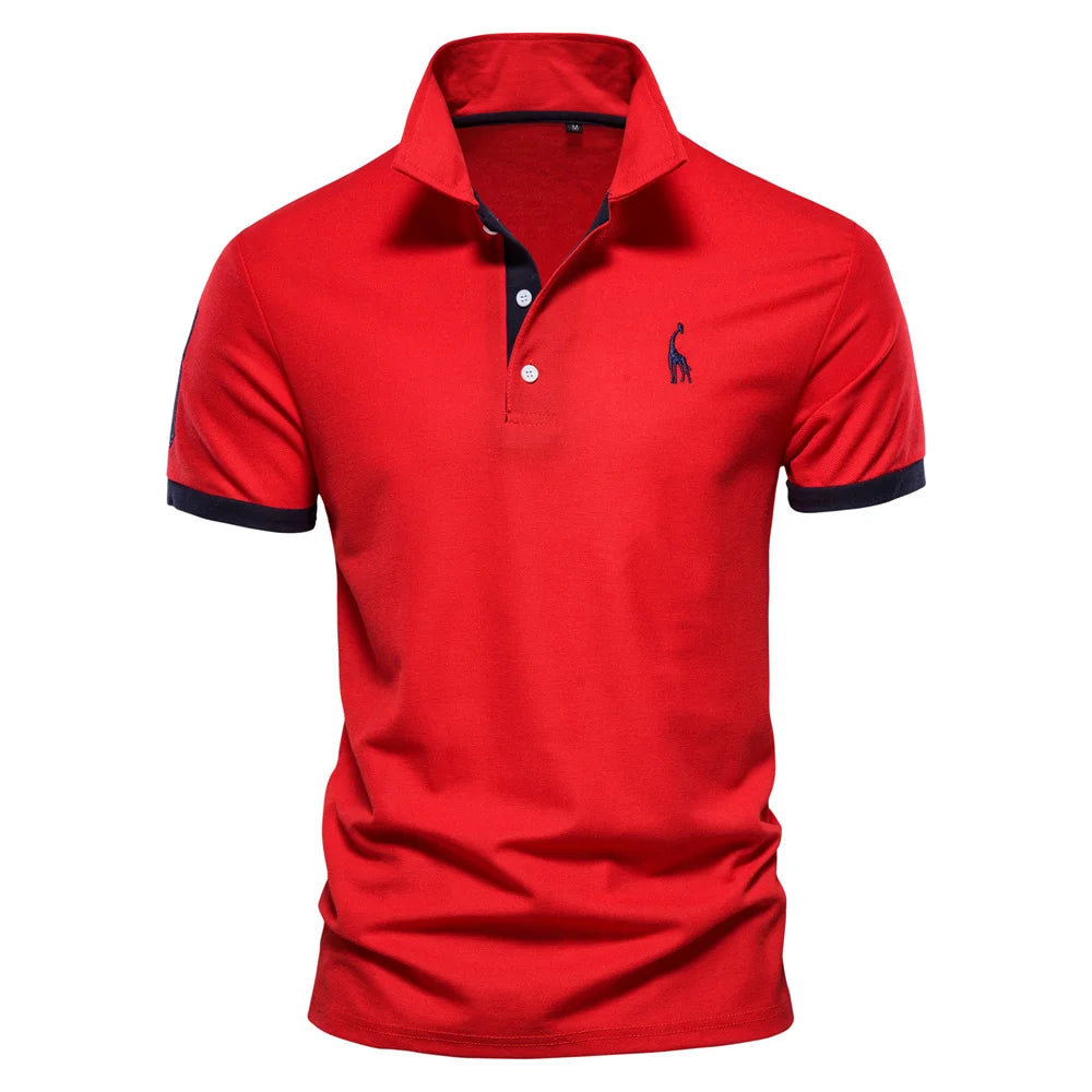 Herren Poloshirt POLO Shirt T-Shirt Kurzarm Zipper Hemd Fashion Polohemd Top NEU