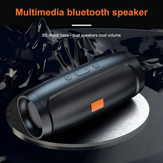 Tragbare bluetooth Lautsprecher 360° Stereo Subwoofer Radio Wireless