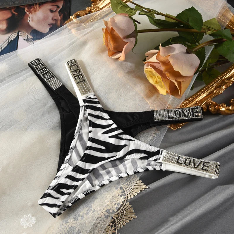 Frauen String Tanga Höschen Sexy Schlüpfer Slip Dessous Unterwäsche Panties