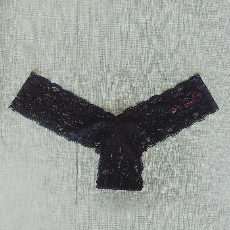 Frauen Spitze Tanga String Höschen Sexy Schlüpfer Slip Dessous Unterwäsche Panty