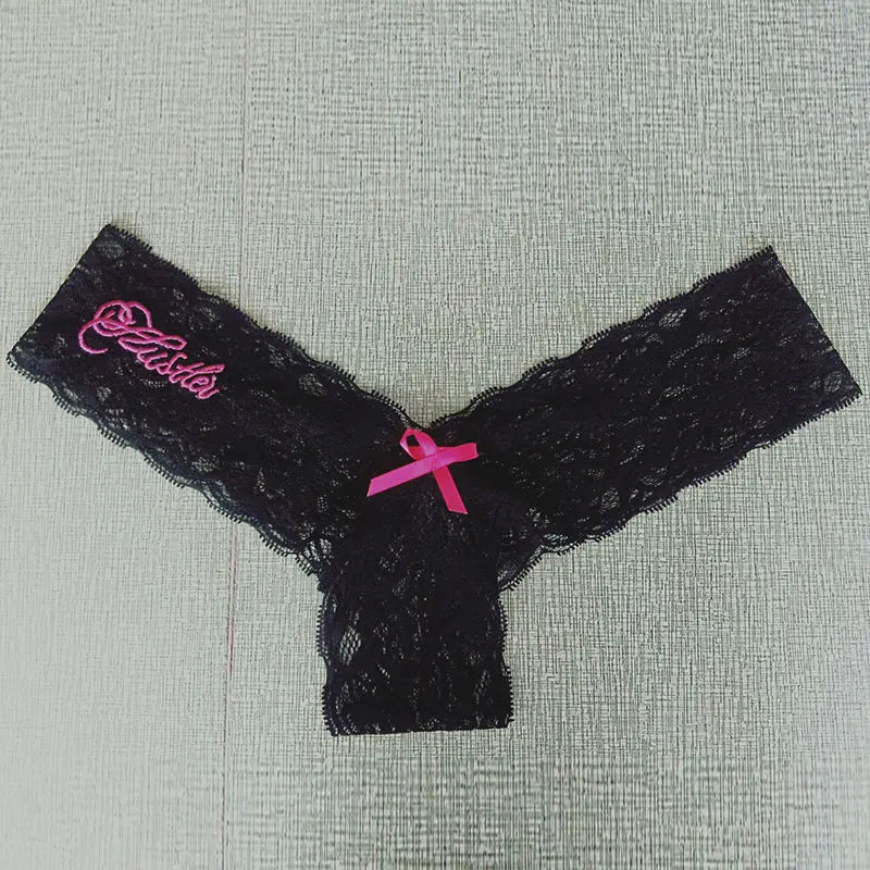 Frauen Spitze Tanga String Höschen Sexy Schlüpfer Slip Dessous Unterwäsche Panty