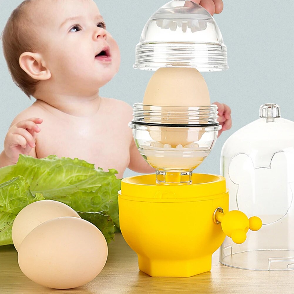 Eigelb-Shaker Gadget Goldene Eier Schneebesen Rührei Mixer Küchenzubehör