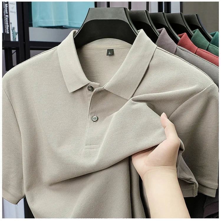 Herren Poloshirt POLO Shirt T-Shirt Kurzarm Zipper Hemd Fashion Polohemd Top NEU