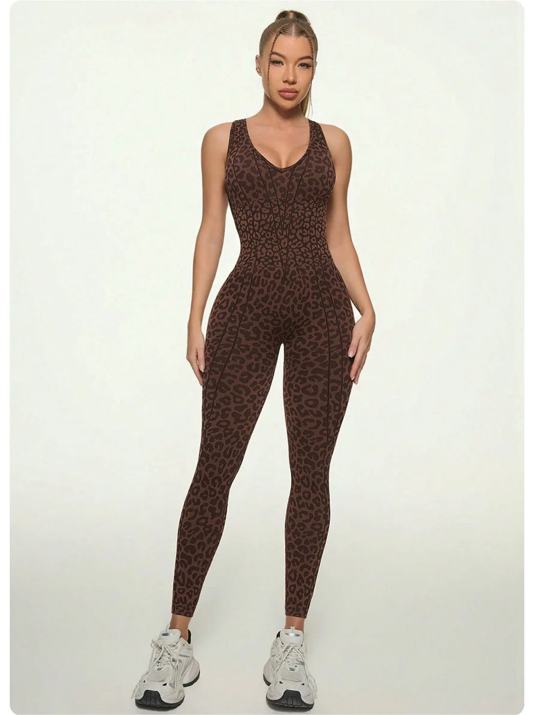 Damen Overall Bodycon Jumpsuit Streetwear Fitness-Strampler Leggins Yoga Hose
