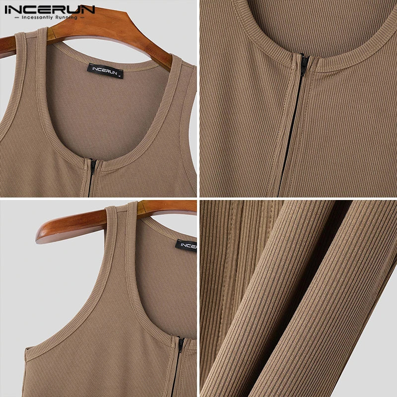 Herren Oberteil Ärmellos Tank Top Sexy Shirt Clubwear Muskel T-Shirt Unterhemd