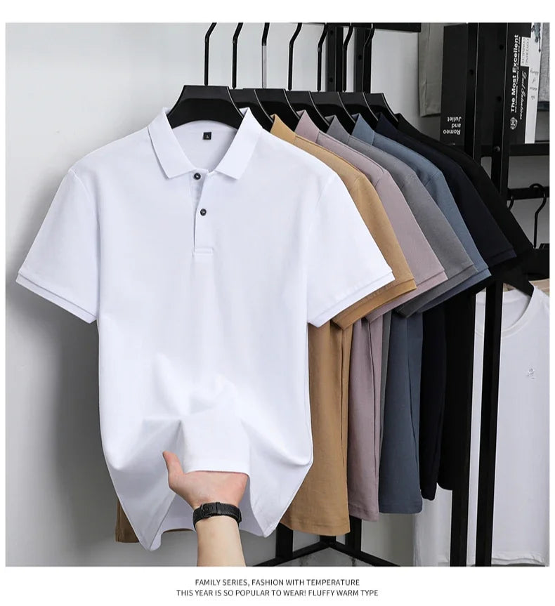 Herren Poloshirt POLO Shirt T-Shirt Kurzarm Zipper Hemd Fashion Polohemd Top NEU
