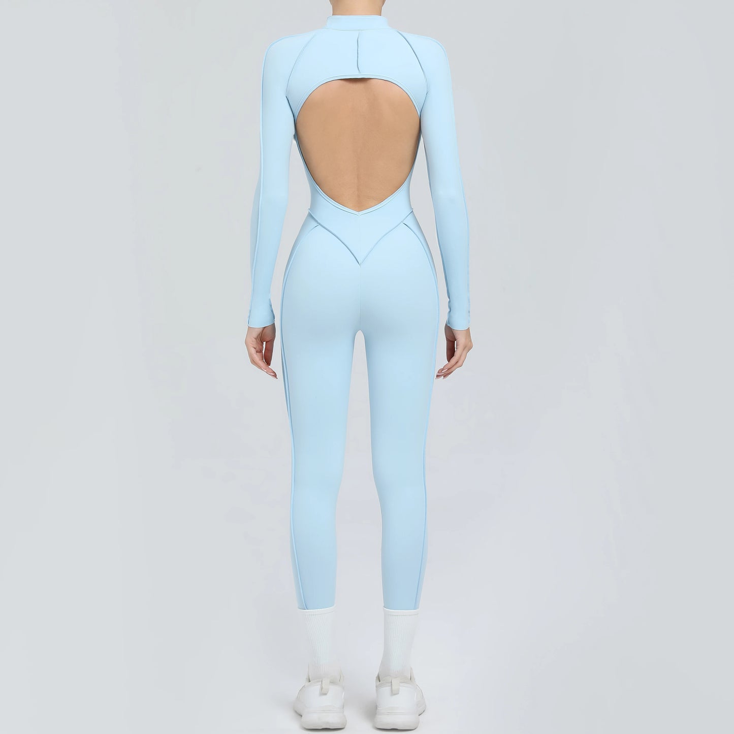Yoga Fitness Overalls Jumpsuit Gym Stretch Leggings Jogging Anzug Top Push Up