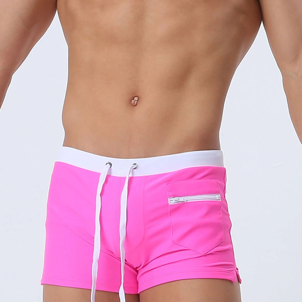 Herren Badehose Badeshorts Kurze Hose Shorts Schwimmhose 100% Polyester NEU
