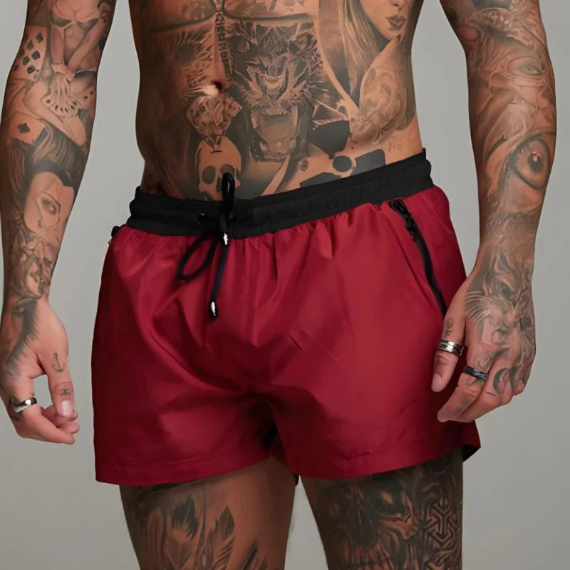 Herren Badehose Badeshort Kurze Hose Shorts Schwimmhose 100% Polyester NEU