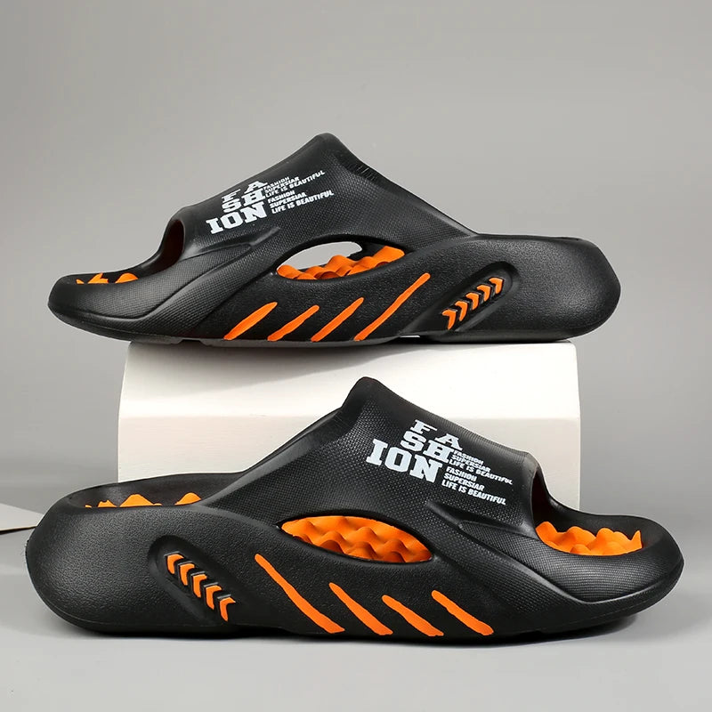 Badelatschen Hausschuhe Flip Flops Frauen Herren Sandalen Weiche Sohle Größe 47