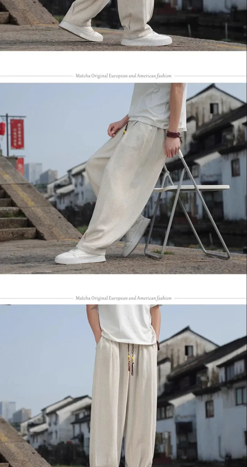 Männer Hose Haremshosen Pumphosen Pluderhosen Hosenrock Herrenrock Kilt Jogger