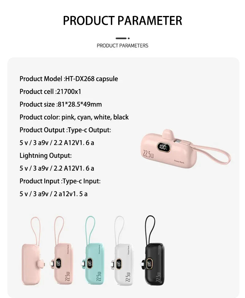 POWER BANK UNIVERSALE 300000mAh BATTERIA ESTERNA 2 USB 1 MICRO USB 1 TYPE-C