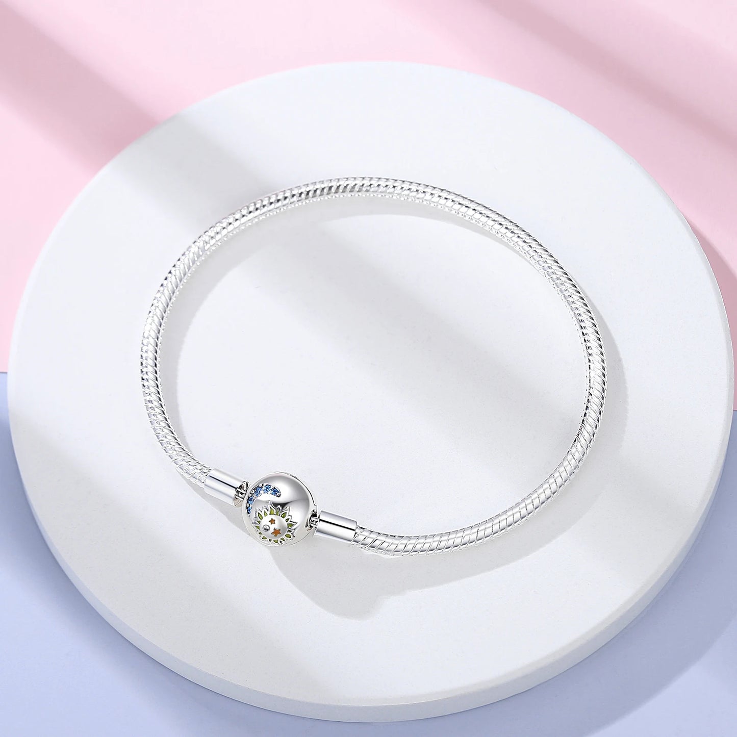 Bettelarmband Sammelarmband aus 925er Silber Sterlingsilber Charms Armband Damen