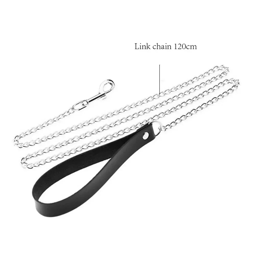 Sexy Halsband Harness Kette BH Gürtel  Punk Goth Frauen Bdsm Bondage Chocker