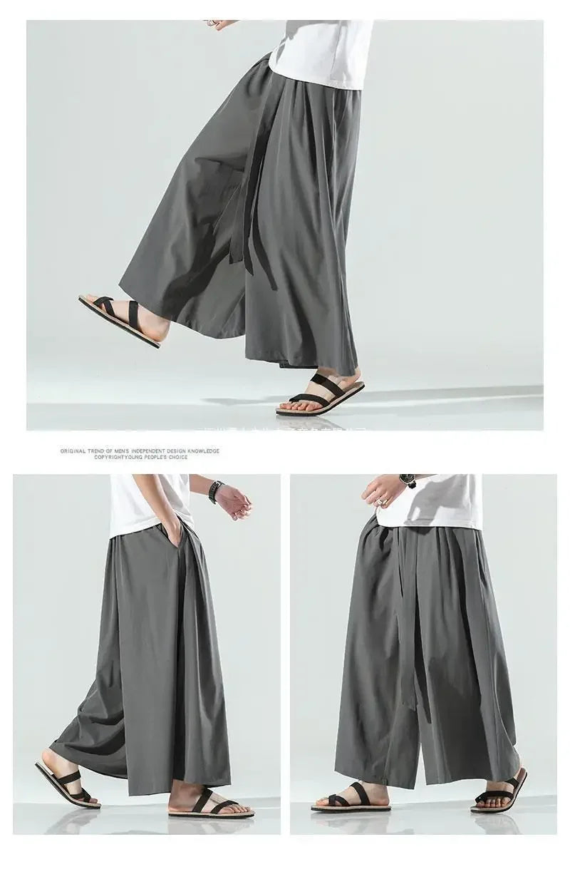 Männer Hose Haremshosen Pumphosen Pluderhosen Hosenrock Herrenrock Kilt Jogger