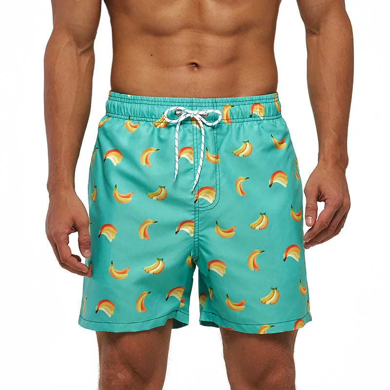 Herren Badehose Badeshort Kurze Hose Shorts Schwimmhose 100% Polyester NEU