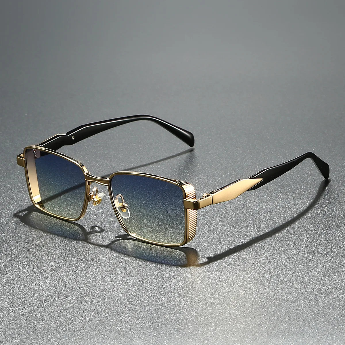 Herren Sonnenbrille Designer Luxus Männer Vintage Brille Pilotenbrille UV400