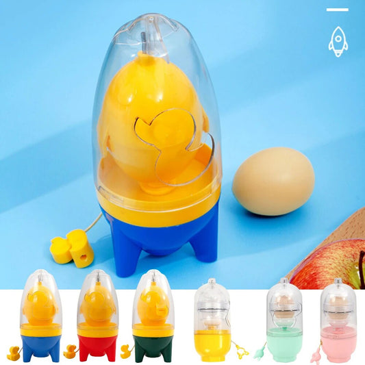 Eigelb-Shaker Gadget Goldene Eier Schneebesen Rührei Mixer Küchenzubehör