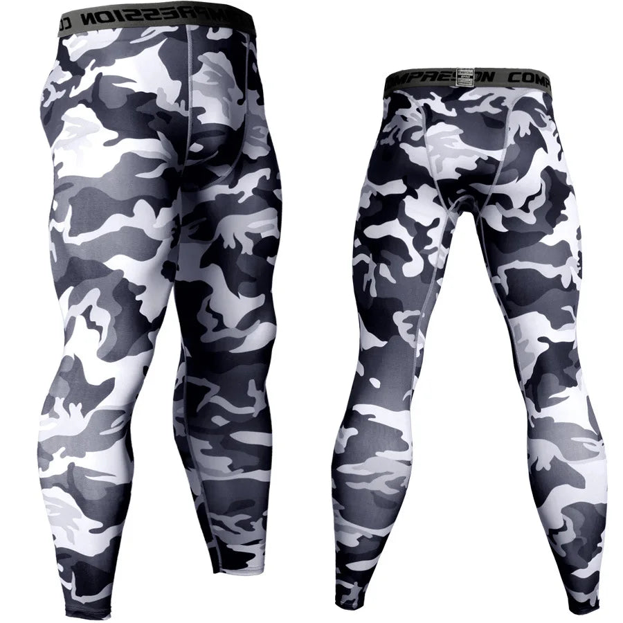 Herren Leggings Sporthose Jogginghose Trainingshose Lauf Hose Kompressionshose