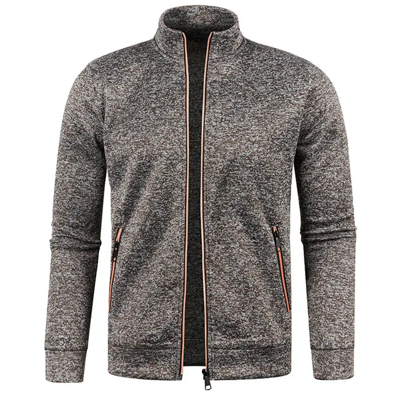 Herren Pullover Sweatshirt Troyer Pulli Sweater Stehkragen Zipper Langarmpulli