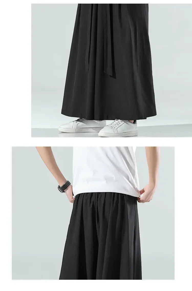 Männer Hose Haremshosen Pumphosen Pluderhosen Hosenrock Herrenrock Kilt Jogger