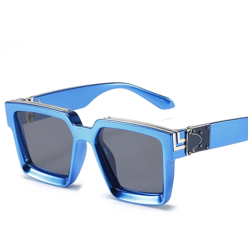 Damen Sonnenbrille Luxus Modische Herren Brille Vintage Pilotenbrille UV400