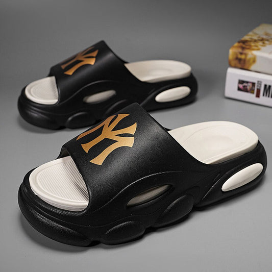 Badelatschen Hausschuhe Flip Flops Frauen Herren Sandalen Weiche EVA Sohle