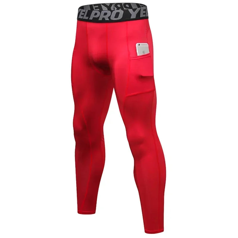 Herren Leggings Sporthose Jogginghose Trainingshose Lauf Hose Kompressionshose