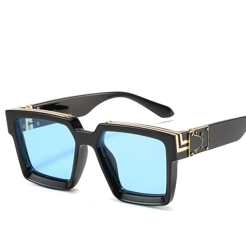 Damen Sonnenbrille Luxus Modische Herren Brille Vintage Pilotenbrille UV400