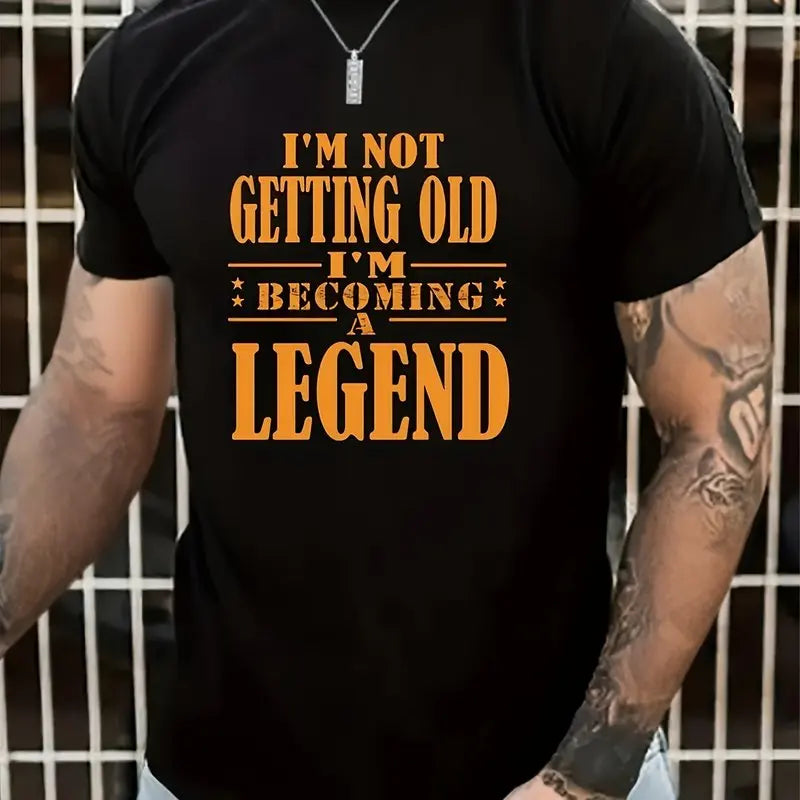 Männer T-Shirt Legend Herrenmode Shirts Hemd Streetwear 100% Baumwolle Tank Top