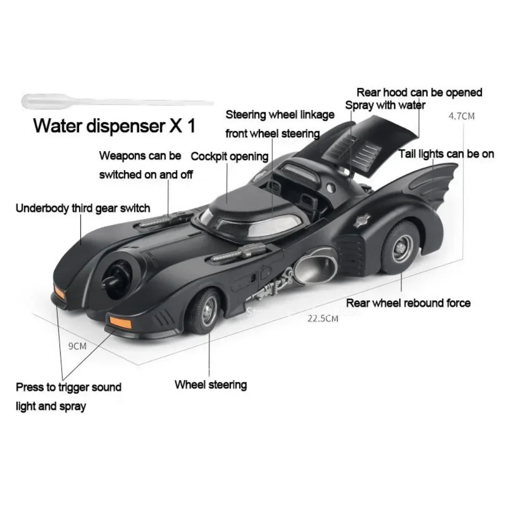 1:24 Modellauto Batmobile Metall Spielzeug Kinder Automodell Geschenk