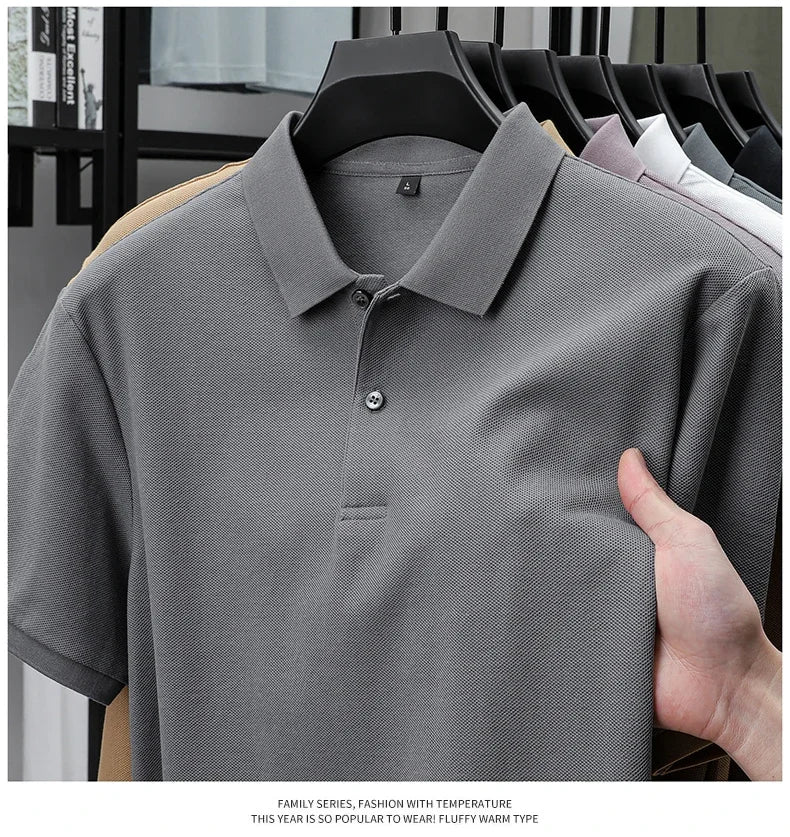 Herren Poloshirt POLO Shirt T-Shirt Kurzarm Zipper Hemd Fashion Polohemd Top NEU