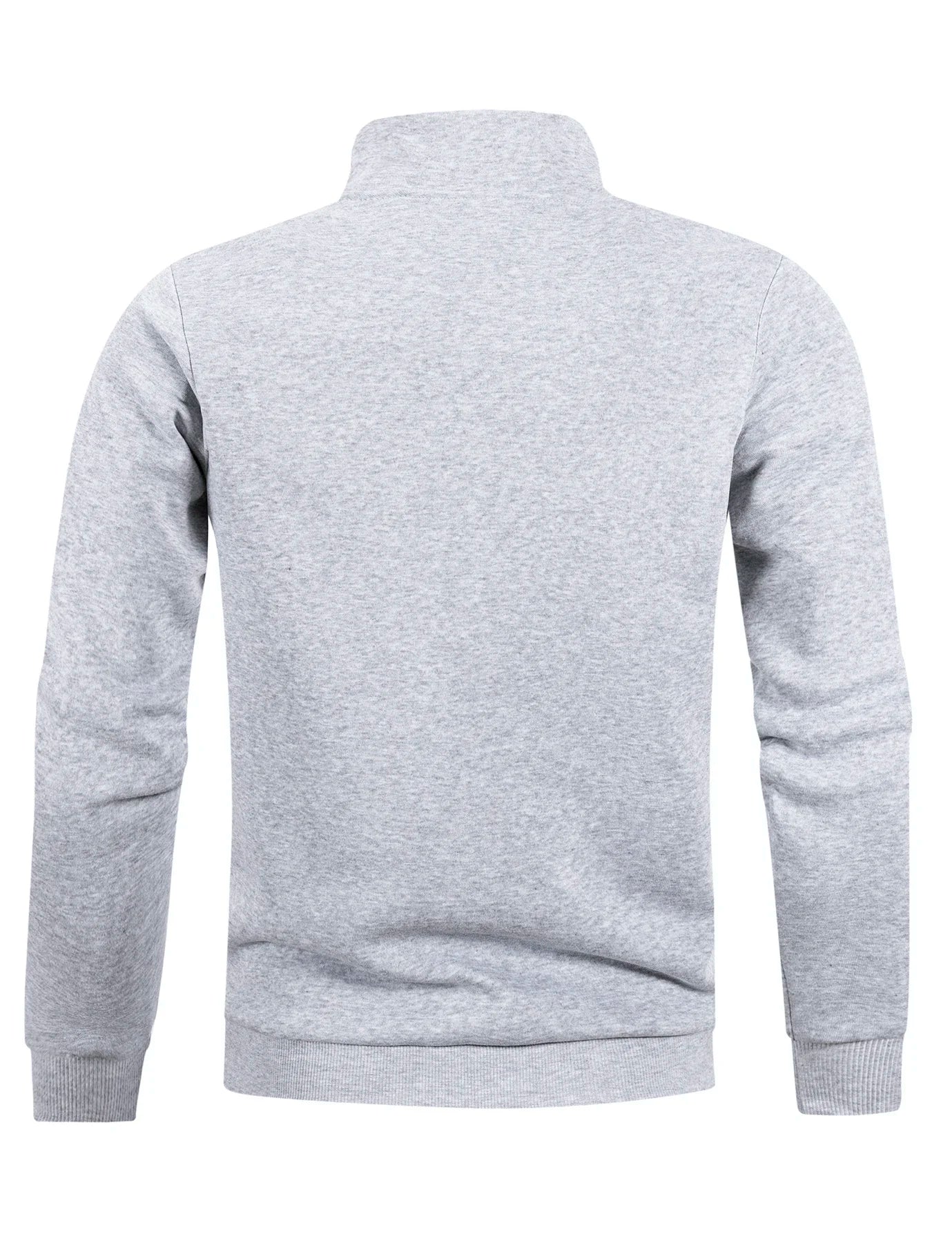 Herren Pullover Sweatshirt Troyer Pulli Sweater Stehkragen Zipper Langarmpulli