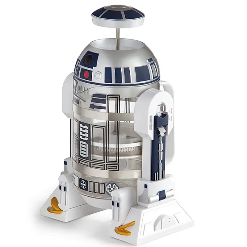 French Press 960ml R2-D2 Moka Kaffeemaschine Kaffeekanne Kaffeepresse Kaffee Tee