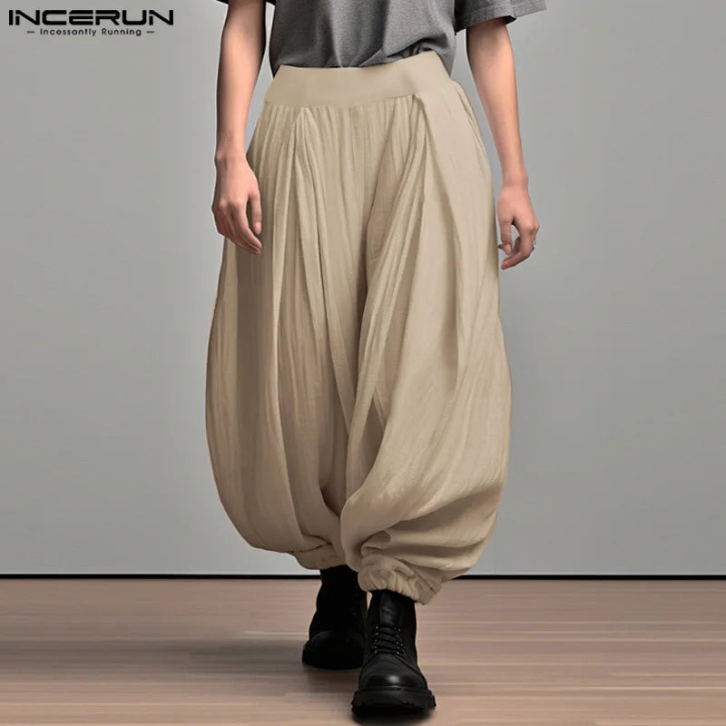 Männer Hose Haremshosen Pumphosen Pluderhosen Hosenrock Herrenrock Kilt Jogger